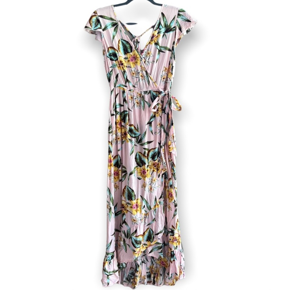 B.O.G.Collective Mock Wrap Dress